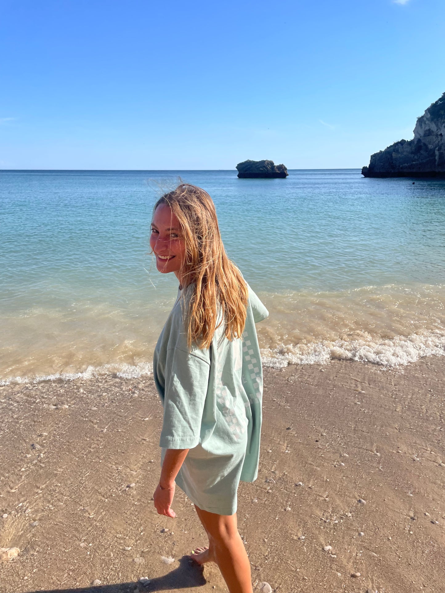 SW HEAVYWEIGHT TEE BACKPRINT - ALOE